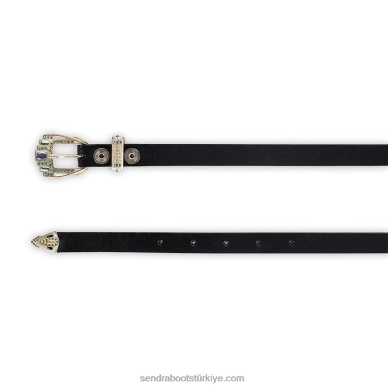 Sendra 1287 Cinturones negro cobre plata/agua marinaRDLJL416