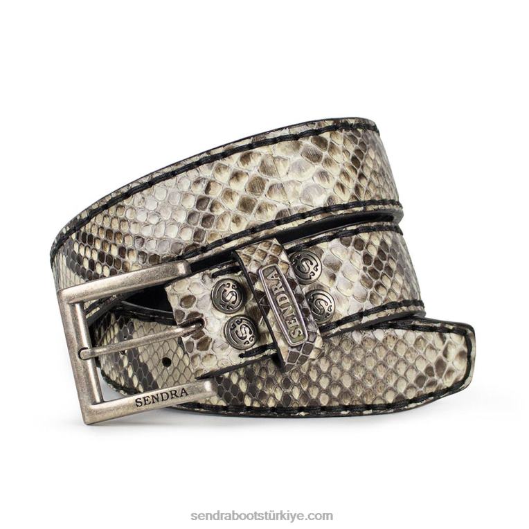 Sendra 5156 cinturones piton doğal beyaz/zenciRDLJL410