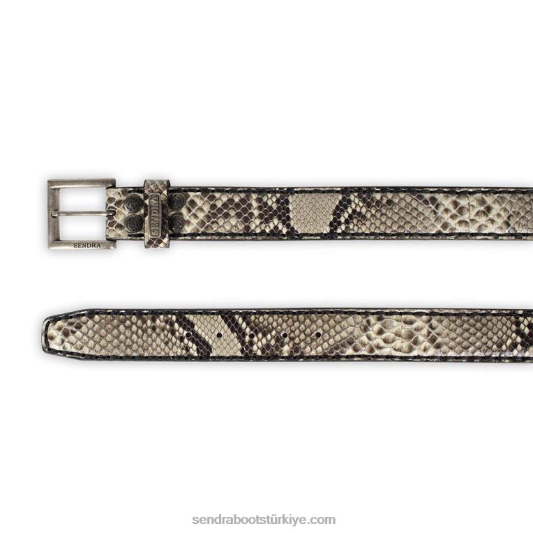 Sendra 5156 cinturones piton doğal beyaz/zenciRDLJL410