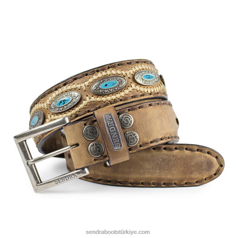 Sendra 7612 cinturones flota tang plata vieja+turq.RDLJL368