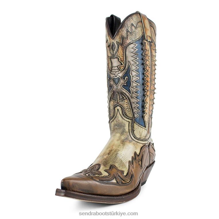 erkekler Sendra 3840 cuervo denver canela lavado eskiRDLJL74