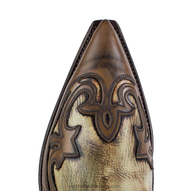 erkekler Sendra 3840 cuervo denver canela lavado eskiRDLJL74