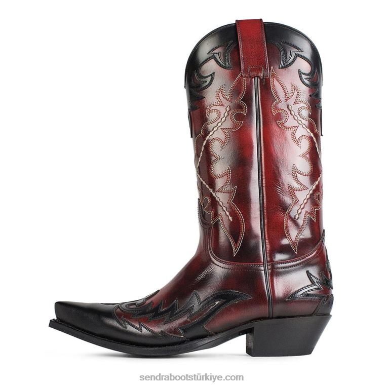 erkekler Sendra 9669 cuervo flora rojo kirliRDLJL61