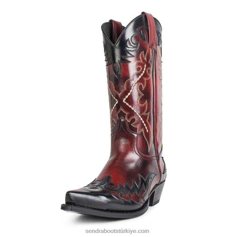 erkekler Sendra 9669 cuervo flora rojo kirliRDLJL61